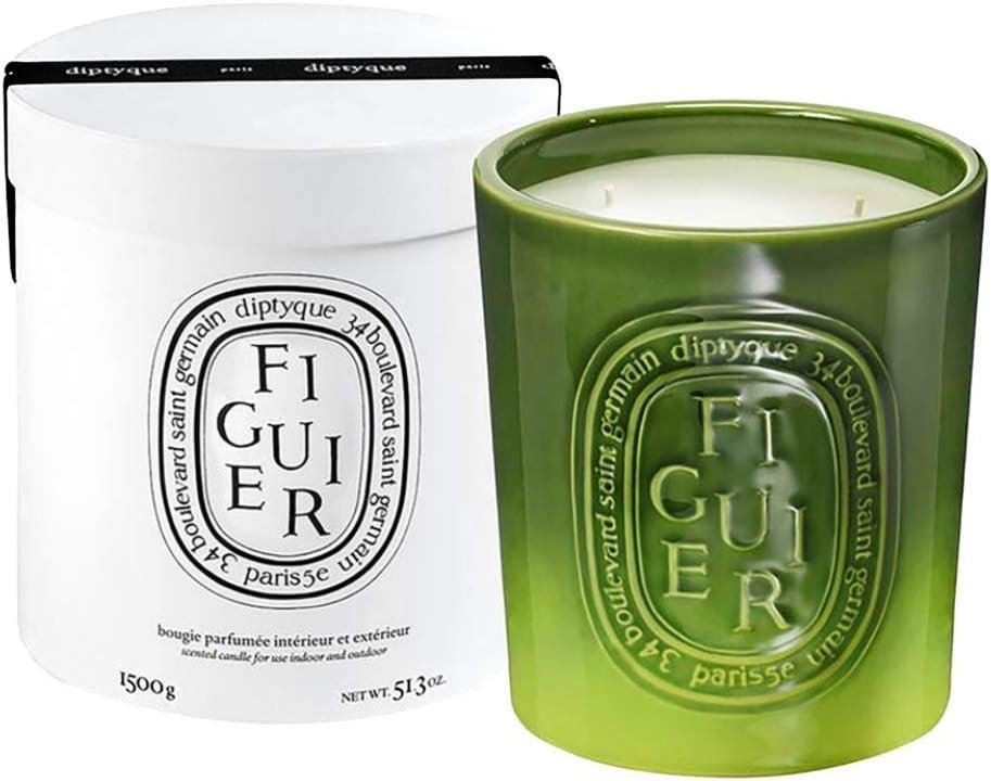1 Diptyque Figuier Indoor/Outdoor Ceramic Candle-51.3 oz. - Image 1